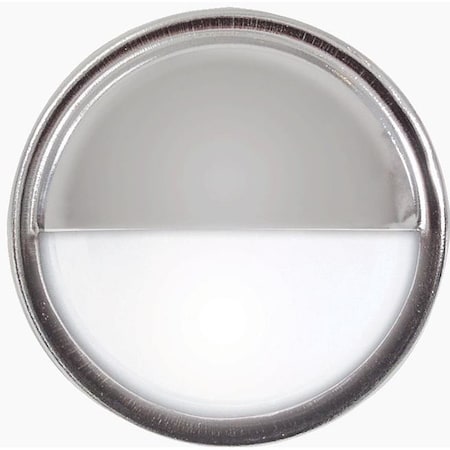 Optronics Led Snap-In Mini License Light, Chrome Finish LPL11CB